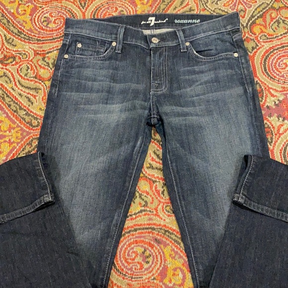 7 For All Mankind Denim - 7 for all mankind ROXANNE jeans. SIZE 28